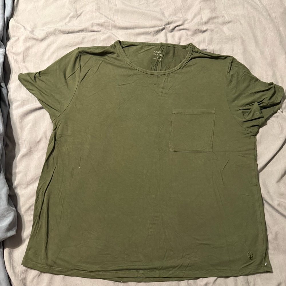 Women’s cozy earth Bamboo stretch-knit lounge tee